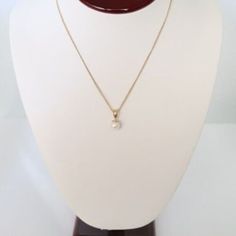 Please note we ship on Tuesdays and Fridays only due to living in a Rural community. A Vintage 14k Solid Gold Cultured Pearl Pendant 12k gf Chain.  c1980s from my own personal collection. Purchased in USA The pearl pendant is in very good vintage condition Marked 14k and a makers mark that I do not recognize. The chain is marked 12k gf. The pearl appears as 6mm-7mm and the pendant is over 1.5cms in length. The chain is 40cm or 15.75 inches long. Total weight is 2.6gms. All measurements and weights are approximate only. Vintage Pearl Pendant, Classic 14k Gold Necklaces With Bail, Classic Yellow Gold Necklace With Bail Detail, 14k Yellow Gold Pearl Necklace For Anniversary, Classic 14k Yellow Gold Pearl Necklace, Classic 14k Gold Pearl Necklace For Anniversary, Classic Gold Plated Pearl Necklace For Anniversary, Gold 14k Pearl Necklace For Anniversary, Rural Community