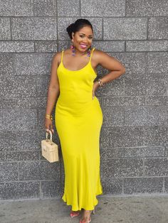 Stand out in our stunning Lady Chartreuse Slip Dress. This glamorous dress can take you through one season to the next depending on how you pair it. Every fashionista needs this beautiful pop of color in their closet! Details: 95% Viscose 5% Elastane Model is wearing size M/L Runs true to size. Bodycon Fit. Length: Midi-Full length Satin Like fabric Wide V-neck Adjustable straps Model Measurements: Size: Medium (8/9) • Height: 5'6 • Bust: 34 • Waist: 29 • Hips: 41.5 • Glamorous Dress, Glamorous Dresses, Pop Of Color, Model Measurements, Fashion Boutique, Jumpsuit Dress, Jumpsuit Romper, Adjustable Straps, Full Length