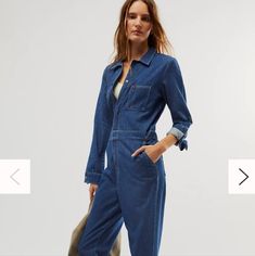 Free People X Lee Union Coveralls Mid Blue Size Small Nwt Utility Overall Jumpsuits And Rompers In Medium Wash, Utility Medium Wash Overall Jumpsuits, Utility Style Medium Wash Overalls Jumpsuit, Medium Wash Utility Overalls, Blue Utility Jumpsuits And Rompers With Relaxed Fit, Blue Relaxed Fit Utility Jumpsuits And Rompers, Blue Utility Jumpsuit With Relaxed Fit, Blue Relaxed Fit Utility Jumpsuit Or Romper, Fall Denim Jumpsuit For Workwear With Pockets