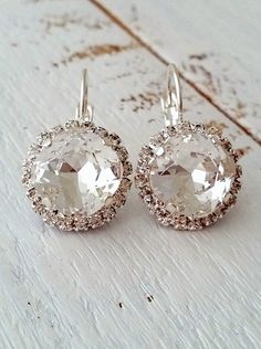 Clear crystal drop earrings,Bridal earrings,Drop earrings,Bridesmaid earring,wedding jewelry,white w Dazzling White Crystal Earrings, White Sparkling Crystal Bridal Earrings, Sparkling White Crystal Bridal Earrings, Formal White Crystal Earrings, Formal White Sparkling Crystal Earrings, White Crystal Embellished Earrings For Anniversary, Dazzling Diamond White Crystal Earrings For Wedding, Sparkling White Crystal Earrings, White Sparkling Crystal Earrings