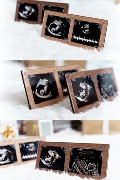 ultrasound frame for 2 pictures Ultrasound Picture Frame, Ultrasound Frame, First Baby Pictures, Baby Art Projects, Wood And Acrylic, Diy Picture Frames, Baby Art