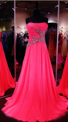 Neon Pink Wedding Dress, Neon Pink Prom Dress, Hot Pink Wedding Dress, Hot Pink Prom Dresses, Hot Pink Bridesmaid Dresses, Hot Pink Prom Dress, Prom Dress Long, Prom Long, Dress Photo