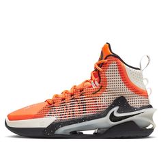 Nike Air Zoom G.T. Jump EP 'Orange Black' DC9039-800 Basketball Shoes/Sneakers  -  KICKS CREW Orange Basketball Shoes With Boost Midsole, Orange Lace-up Basketball Shoes With Boost Midsole, Fade-resistant Orange Sneakers With Round Toe, Orange Fade-resistant Sneakers With Round Toe, Orange High-top Basketball Shoes With Boost Midsole, Nike Orange Basketball Sneakers, Orange High-top Basketball Sneakers, Low-top Orange Basketball Shoes, Orange Casual Basketball Sneakers