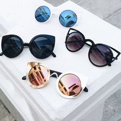 ♛ pinterest: xathenagx ♛ Throwing Shade, Cute Sunglasses, Four Eyes, Ray Ban Aviator, Cat Eyes, Sunglasses & Glasses, Mode Style, Ray Ban Sunglasses, Oakley Sunglasses