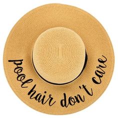 Super fun beach/sun hat featuring key phrases for every mood. Brim straw hat with either all black, all white or multi color lettering and ribbon band. 100% paper straw. Inside adjustable sting. One size fits most. Choose the phrase that speaks to you! Casual Beach Sun Hat With Letter Print, Casual Sun Hat With Letter Print For Beach, Casual Letter Print Sun Hat For Vacation, Trendy Beach Sun Hat With Letter Print, Trendy Sun Hat With Letter Print For Beach, Trendy Letter Print Sun Hat For The Beach, Adjustable Summer Hats With Letter Print, Summer Beach Hats With Letter Print, Summer Beach Hat With Letter Print