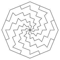 a circular pattern that looks like it has been cut out