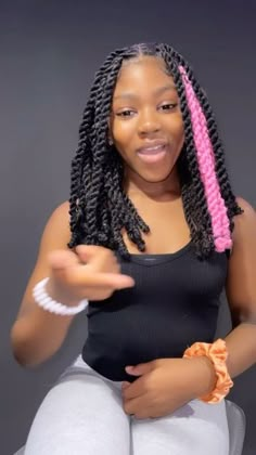 Cute And Simple Hairstyles Black Women, Braiding Extensions Hairstyles, Two Strand Braids Black Women, Braid Hairstyle Ideas For Black Women, Braid Hair Combos, Summer Hairstyles Black Hair, Fishtail Braids For Black Women, Braided Hairstyles Birthday