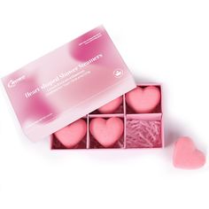 PRICES MAY VARY. Luxurious Self-Care: Indulge in a pampering spa experience at home with these heart-shaped shower steamers infused with natural essential oils for a luxurious shower routine Stress Relief & Relaxation: Transform your daily shower into a soothing oasis with the calming rose scent, promoting relaxation and stress relief for a rejuvenating self-care experience Thoughtful Gifts: Delight your wife, mom, or daughter with these pink heart-shaped shower steamers, perfect as birthday or Home Spa Products, Valentines Wishlist, Spa Packaging, Pink Self Care, Pr Packaging, Girly Gift Ideas, Self Care Essentials, Shower Care, Bath Bomb Packaging