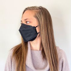 Fits many medium-sized adults. The next generation of face mask technology has arrived! The breatheTeq KN95 is made in Canada with an emphasis on easy-breathing and maximum comfort. Once you experience it, you'll never want to wear anything else. BreatheTeq's special meltblown technology reduces breathing resistance by 40-50% vs other KN95 masks for all-day effortless breathability. Additionally, the premium aluminum nose strip fits more securely than iron nose wires to reduce leaks and fogging Nose Strips, 3d Shape, Ear Loop, Emphasis, Breathable Fabric, North America, Face Mask, That Look, Medical