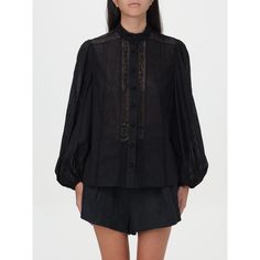 Fall/Winter 2024/2025 Zimmermann Shirt Woman Black Size Type: Us Sku: Gig-1348tss241 ~ Blk Welcome To The Official Luosophy Poshmark Closet! Luosophy Is A Luxury Brand Reselling Company Founded In San Diego, Ca From 2016. All Our Products Are Imported From Italy And Sold In The Usa. We Do Our Best To Provide High Fashion, Luxury Items At Affordable Prices. We Guarantee All Our Products Are 100% Authentic. Shop With Us And You Will Forget About Shopping At Department Or Brand Name Stores. Our Pri Cream Shirt, Fall Winter 2024, Yellow Cream, Yellow Shirts, Winter 2024, Fit N Flare Dress, Fashion Luxury, Luxury Items, Woman Colour