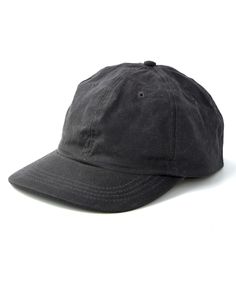 Huckberry Waxed Canvas 6-Panel Hat - Coal | Baseball Caps | Huckberry Everyday Six-panel Canvas Baseball Cap, Everyday Canvas Six-panel Baseball Cap, Rugged Adjustable Curved Brim Baseball Cap, Rugged Adjustable Baseball Cap With Curved Brim, Casual Cotton Hat With Waxed Finish, 6 Panel Cap, Adventure Gear, Panel Hat, Waxed Canvas