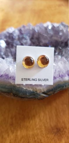 *Citrine *Nickel Free*Sterling Silver *Free Shipping *Handcrafted In USA*Jewelry ship in Gift box These jewelry are created by hand , measuring, soldering , buffing and setting cabochons on the concho base. All components except for the cabochons are solid .925 silver.We're also have matching Necklace in the shop.Thank You For Your Looking ,And Check Out More Items In My Etsy Shop For More Great Deals, Also We Add More Jewelry To Etsy Shop Regularly https://www.etsy.com/shop/ABQdesign Citrine Earrings Studs, Usa Jewelry, Citrine Earrings, Natural Citrine, Matching Necklaces, Sterling Silver Earrings Studs, Soldering, Stud Earring, Resin Jewelry