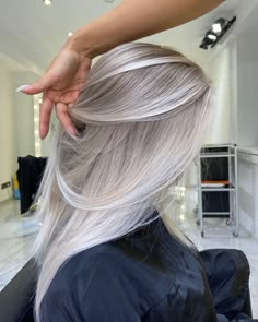 Silver Blonde Hair, Silver Blonde, Hair Done, Blonde Hair Inspiration, Blonde Hair Shades, Blonde Hair Looks