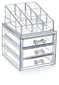 Clear Acrylic Cosmetic Makeup Organizer, 3 Drawers Storage Makeup Stand Large Capacity Easily Organize Your Cosmetics Brushes, Jewelry and More, Transparent Design for Easy Visibility. Product Details Specific Uses For Product: Jewelry,Makeup Organizer,Cosmetic,Bathroom Material: Plastic Special Feature: Waterproof Color: Clear,Transparent Brand: Moyes Home Package Type: Standard Packaging Number of Items: 1 UPC Manufacturer: Boxup Specific Uses For Product: ‎Jewelry,Makeup Organizer,Cosmetic,Bathroom Material: ‎Plastic Special Feature: ‎Waterproof Color: ‎Clear,Transparent Brand: ‎Moyes Home Package Type: ‎Standard Packaging Number of Items: ‎1 UPC: ‎798911391910 Manufacturer: ‎Boxup Item Weight: ‎1.52 pounds Package Dimensions: ‎6.81 x 6.14 x 5 inches Style: ‎3 Drawers Organizer Set Spec Make Up Containers, Clear Container Organization, Makeup Stand, 3 Drawer Storage, Makeup Holder, Clear Container, Drawer Organizers, Container Organization, Makeup Organizer