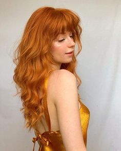 Natural Red Hair, Red Hair Woman, Orange Hair, Hair Inspo Color, Ginger Hair