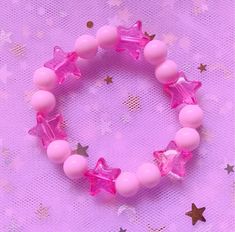 Pastel Fairy Kei Bracelet Kawaii Stars Kawaii Tsundere | Etsy Kawaii Pink Bracelet For Party, Pink Star-shaped Friendship Bracelets, Cute Pink Friendship Bracelets For Party, Trendy Pink Star Bracelet, Pink Star-shaped Kawaii Jewelry, Kawaii Pink Beaded Bracelets, Pink Kawaii Beaded Bracelets For Birthday, Cute Pink Star-shaped Bracelets, Adjustable Pink Kawaii Charm Bracelet