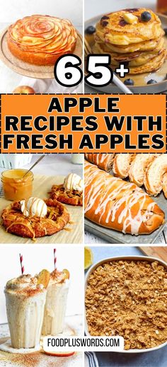 the top five apple desserts with fresh apples