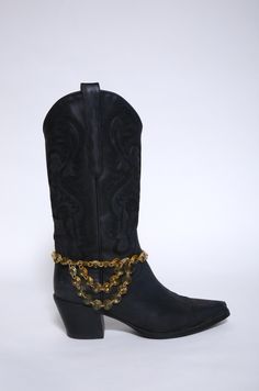 The perfect accessory to enhance or complement any outfit. Simply slide over any boot or attach with small hook One size fits all! Make it a double to get a discount on the pair! Boot Chains, Fringe Boots, One Size Fits All, Cowboy Boots, Make It, Cowboy, Candy, Chain, Boots