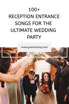 Create unforgettable memories with bridesmaids and groomsmen entrance songs that leave a lasting impression! Pair them with fun, unique wedding party entrance songs to ensure each part of your celebration flows seamlessly from one joy-filled moment to the next. Bridesmaid Entrance Songs, Reception Entrance Songs, Wedding Entrance Songs, Classic Rock Songs, Entrance Songs, I Gotta Feeling, Party Entrance, Upbeat Songs, Rock Wedding