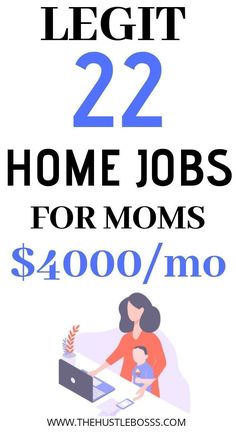 Идеи для Заработка в Интернете At Home Jobs For Moms, Jobs For Moms, Legit Online Jobs, Night Jobs, Best Online Jobs, Mom Jobs, Extra Money Online