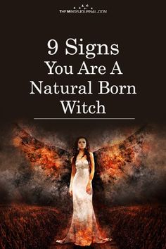 9 Signs You Are A Natural Born Witch Natural Born Witch, Modern Day Witch, Witch Names, Witch Powers, Male Witch, Baba Jaga, Nature Witch, Witch Signs, Real Witches