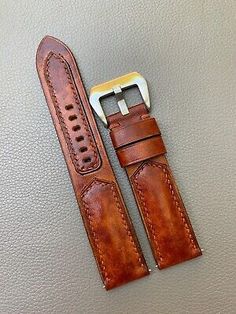 ad eBay - Size: Lugs 24mm / Buckle 22mm. - Surface: Genuine Finest Cowhide Skin. - Inside: Genuine Cowhide Skin. CUSTOM STRAP AVAILABLE. Custom Strap, Leather Ideas, Pocket Watches, Leather Watch Strap, Men's Jewelry, Watch Strap, Accessories Watches, Leather Watch, Wrist Watch