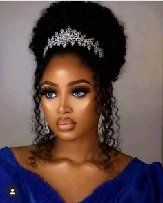 Makeup For Black Women Wedding, Black Brides Hairstyles, Black Bridal Makeup, Natural Hair Wedding, Black Women Wedding, Black Wedding Hairstyles, Natural Wedding Hairstyles, Natural Hair Bride, Bridal Hair Inspiration