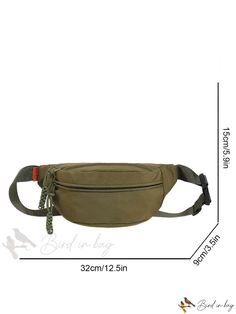 Bird in Bag - Womens Fashionable and Versatile Everyday Travel Bag - Green Khaki Shoulder Bag For Outdoor Activities, Beige Outdoor Bags With Zipper Pocket, Beige Portable Bag For Outdoor, Outdoor Beige Bags With Zipper Pocket, Khaki Pouch Bag For Outdoor Use, Khaki Pouch Bag For Outdoor, Khaki Bag With Adjustable Strap For Outdoor Activities, Khaki Outdoor Pouch Bag, Portable Khaki Bag For Outdoor