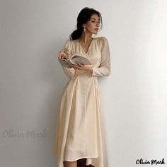 Olivia Mark - Cinched Waist Satin Maxi Dress with Ruched Bodice for Afternoon Tea Events Elegant Drapes, Neckline Designs, Camisole Dress, Ruched Bodice, Satin Maxi, Satin Maxi Dress, Cinched Waist, Types Of Skirts, Floral Maxi