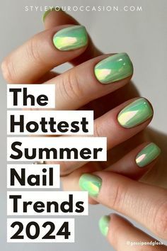 Gel Nail Trends 2024, Fun Nail Color Ideas, Nails Color 2024, Trendy Summer Nails 2024 Square, Summer 2024 Nails Ideas, Fun Bright Nail Designs, Summer 2024 Nails Trend, May Nails Ideas 2024 Short, Nails For Summer 2024