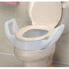 Bath Care, Elongated Toilet Seat, Bathroom Safety, Daily Living, Seat Design, Assisted Living, Toilet Seat Cover, Toilet Bowl