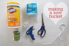 the supplies needed to make a diy valentine's day craft include scissors, glue, twinkies and other items