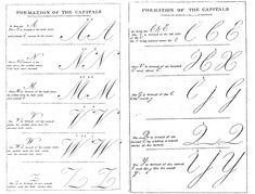 an old book with cursive writing and numbers on the pages, which are lined up