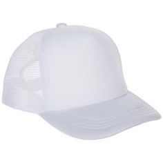 Size: Youth Unisex One Size Fits Most Color: White Content: 100% Polyester Quantity: 1 Care: Hand Wash, Cold Non-Chlorine Bleach When Needed Do Not Wring Dry Flat Add a stylish, personalized accessory to your little one's wardrobe, like this Youth Sublimation Mesh Trucker Hat. This trucker hat boasts a mesh backing with a foam face and bill. It also has an adjustable strap that you can loosen or tighten to your liking. This hat is designed for use with sublimation, so feel free to customize it with your own design, logo, pattern, or image! White Adjustable Trucker Hat, White Breathable Baseball Cap For Summer, White Adjustable Breathable Trucker Hat, Casual White Trucker Hat With Adjustable Fit, Casual White Adjustable Trucker Hat, White Breathable Trucker Hat, One Size Fits Most, White Adjustable Fit Snapback Hat, White Adjustable Snapback Cap, White Breathable Baseball Cap