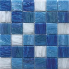 SOLID COLORS AND MIXES 2 Stella MIX48-BL593 White Mosaic Tile, Tile Accent Wall, Living Room Tiles, White Mosaic, Glass Tile Backsplash, Visual Texture, Glass Mosaic Tiles, Tile Samples, Wall And Floor Tiles