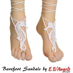 Barefoot Sandals  Crochet Pattern  Barefoot Sandals Pattern Barefoot Sandals Tutorial, Diy Barefoot Sandals, Barefoot Sandals Crochet Pattern, Boho Barefoot Sandals, Barefoot Sandals Wedding, Beach Pattern, Crochet Barefoot Sandals, Shoes Crochet, Beach Wedding Shoes