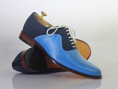 Pure+Handmade+Blue+&+Navy+Blue+Lace+Up+Casual+Leather+Suede+Shoes+For+Men's    Upper+Material+Genuine+Leather+&+Suede  Inner+Soft+Leather+  Style+Stylish+Lace+Up  Color+Blue+&+Navy+Blue  Sole+Leather  Gender+Male+  Heel+Leather+  Manufacturing+Time+7+to+10+Business+Days+    ++++++++++++++IMPORTAN... Quality Leather Boots, Cap Toe Shoes, Custom Design Shoes, Handmade Leather Shoes, Leather Boot Shoes, Brogue Shoes, Leather Cap, Suede Lace, Navy Leather