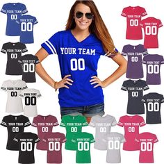 Football Team Names, Basketball Tank Tops, Football Jersey Shirt, Team Sweatshirts, Jersey Tshirt, Tshirt Custom, Bodysuit Shirt, Custom Baseball Jersey, Jersey Outfit