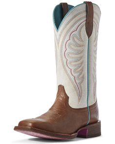 Beige Western Boots With Square Toe, Red Western Boots, Country Girl Boots, Barn Boots, Sweet 16 Outfits, Country Style Outfits, Boot Barn, Ariat Boots, Boots Square Toe