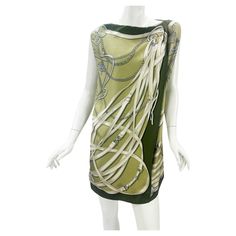 Gucci Silk Equestrian Print Mini Wrapped Dress as seen on JLO Italian size 40 100% Silk, Tie closure inside, Fully lined. Measurements approx.: Length - 32 inches, Armpit to Armpit - 32". Made in Italy. Excellent vintage condition. Mini Wrap Dress, Day Dresses, Equestrian, Wrap Dress, Gucci, Mini Dress, Silk, Fashion Outfits, Clothes