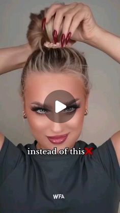 Simple Hairstyles & Tips on Instagram: "The Best hair tutorials 🔥🔥 By @ingaterner ❤️ . *No copyright infringement was intended. If you are the author of this video and do not want your video to be posted on this page, please contact me in DM and your video will be deleted as soon as possible. Thank you 🤗 . #hairvideo #hairstyleideas #tutorialhair #hairtutorialvideo #hairstylevideo #hairvideotutorial #videohair #hotd #hairtutorial #hairvideoshow  #hairdecoration #braidtutorial #braidoftheday #hairofinstagram #prettyhairstyles #hairtransformation #tutorialvideo #hairvideoshow #hairglamvideos #hairstyleideas" Ponytail Hairstyles Easy, Easy Hair Updos, Hair Tutorials For Medium Hair, Hair Up Styles, Bun Hairstyles For Long Hair, Hair Videos Tutorials, Kids Braided Hairstyles, Hair Tutorials