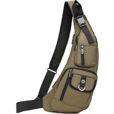 Highest Qualitythis Sling Bag Is Well Constructed Of High-Quality Water-Resistant Nylon Material. Lightweight, Strong And Sturdy. Not Easy To Be Scratched, High Quality, And Water-Resistant. The Size Of It Is Bigger Than A Fanny Pack, But Not As Big As A Backpack. Dimension7.9"L X 16.5"H X 1.6"W. Main Pocket Fits A 9.7'' Ipad With Case. Just Right For Keeping Your Essential Belongings Close And Safe. All At Once Keeping Your Hands Free So You Can Enjoy More. Multiple Storagelarge Main Compartmen Tumi Backpack, Supreme Backpack, One Strap Backpack, Basketball Backpack, Brown Leather Messenger Bag, Hydration Backpack, Flap Backpack, Computer Backpack, Plush Backpack