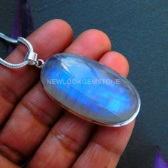 Rainbow Moonstone High Grade Moonstone Solid 925 Sterling Silver Pendant, Handmade Silver Boho Big Oval Shape Gemstone Pendant, June Birth Stone, June Birth Stone, Pendant Gifts For Her, Anniversary Gift New Arrival. GEMSTONE NAME :- Rainbow Moonstone GEMSTONE SHAPE - Big Oval Shape MATERIALS - Silver, Stone PENDANT WEIGHT - 18.25Gms QUALITY - Fine Quality Jewelry Pendant QUANTITY - 1 Pendant  The Pendant is made in STERLING SILVER which is 925 PURE SILVER Any Customization can be done Feel free to contact me for any queries regarding jewelry or for bulk order. If you need more Sizes and Shapes and stones which are not listed please let us know, we will make special listing for you. If you have any questions,please contact us through etsy Message service. PAYMENT POLICY -  PayPal only FEED Moonstone Large Pendant Jewelry Gift, Spiritual Moonstone Pendant Gemstone, Nickel-free Moonstone Necklace With Round Pendant, Nickel-free Moonstone Pendant Jewelry, Rainbow Moonstone Pendant, Moonstone Pendant, Stone Pendant, June Birth Stone, Rainbow Moonstone