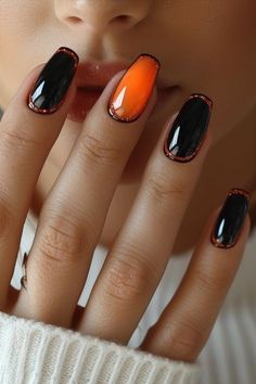 #Nails2024 #NailArt #ManicureGoals #NailDesigns #NailInspo #TrendyNails #ColorfulNails #NailFashion #NailArtist #GlamNails Nail 2024 Trends, Fall Toe Nails, Trend Nails, Nails Colorful, Peach Nails, Black Acrylic Nails, Punk Nails, 17 Black