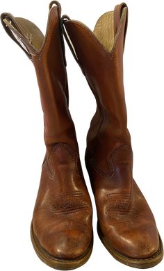 70s Gorgeous Rust Color Unisex Leather Cowboy Boots By Designer Custom White Thigh High Boots, Roper Cowboy Boots, Black Cowgirl Boots, Black Cowgirl, Brown Cowboy Boots, Georgia Boots, Leather Western Boots, High Heel Boots Knee, Moccasin Boots