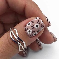 Best Wedding Nails, Nails 2020 Trends, Crazy Design, Flower Nail Designs, Nails 2020, Stil Inspiration, 2020 Trends