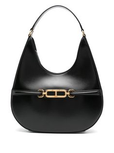 black calf leather/cotton blend gold-tone logo plaque single shoulder strap top zip fastening main compartment Tom Ford Bags 2022, Tote Bag Black, Chanel 2, Iconic Bags, Strap Top, Strap Tops, Ballet Flat Shoes, Black Tote Bag, Tom Ford