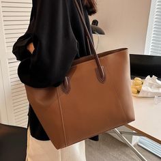 Material: PU Texture: Soft Closed: Zipper Size: 16.1"L x 4.7"W x 11"H in; It is enough to hold daily stuffs including cell phones, sunglasses, wallet, key etc. Strap length: 12.2 inches نظارات شمسية, High Heel Sneakers, Cross Body Bags, Bags Tote, Big Bags, Shoulder Messenger Bag, Boots And Sneakers, Women's Handbags, Wallet Bag