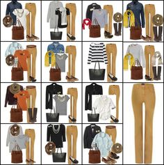 Camel pants What To Wear With Mustard Colored Pants, Khaki Office Pants Outfit, Cognac Pants Outfit Fall, Yellow Khaki Pants Outfit, Mustard Yellow Pants Outfit Fall, How To Wear Mustard Pants, How To Style Mustard Pants, Best Camel Pants, How To Wear Mustard Yellow Pants