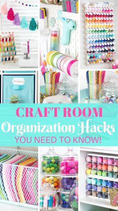 craft room organization hacks you need to know